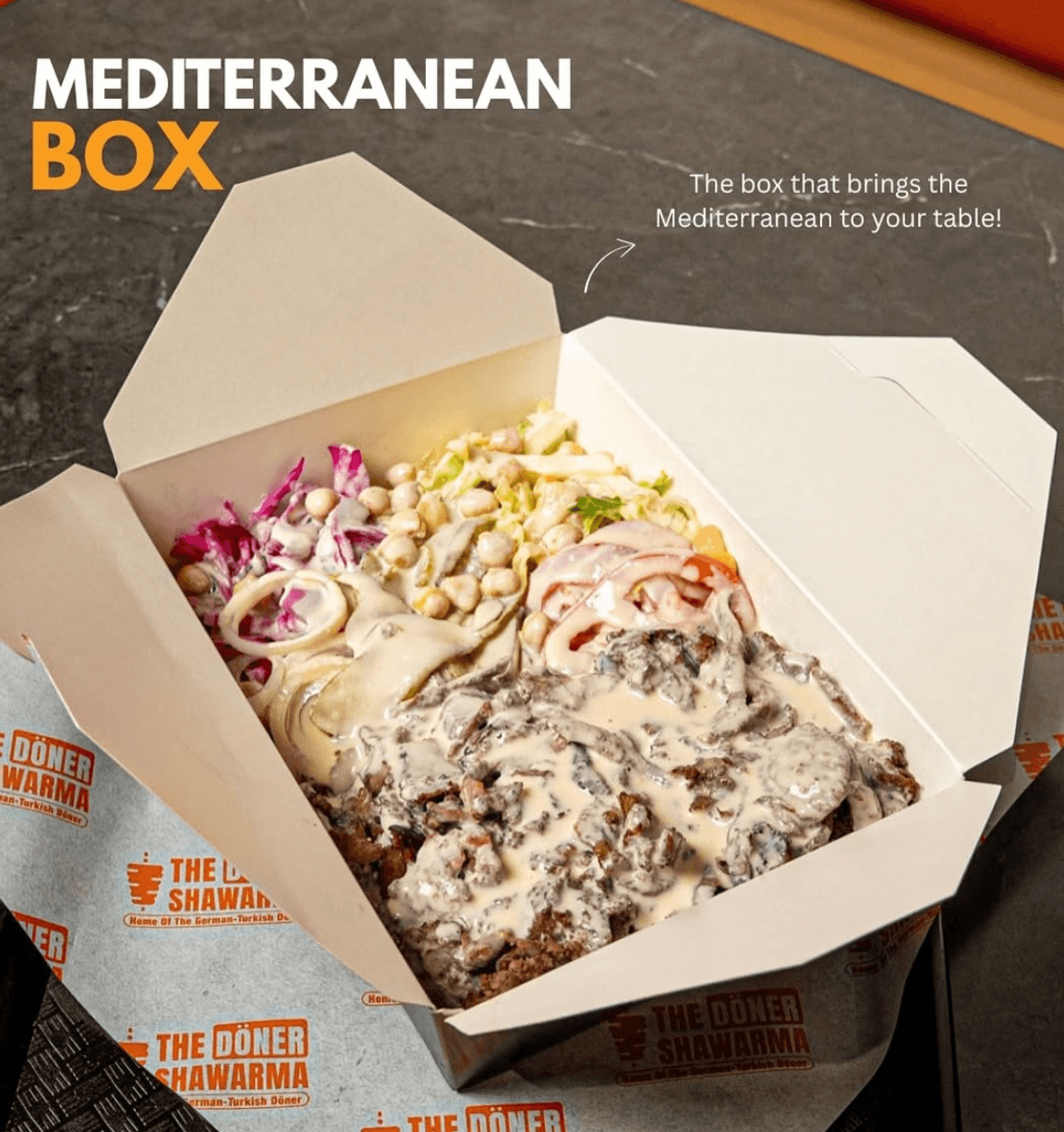 Signature döner plate