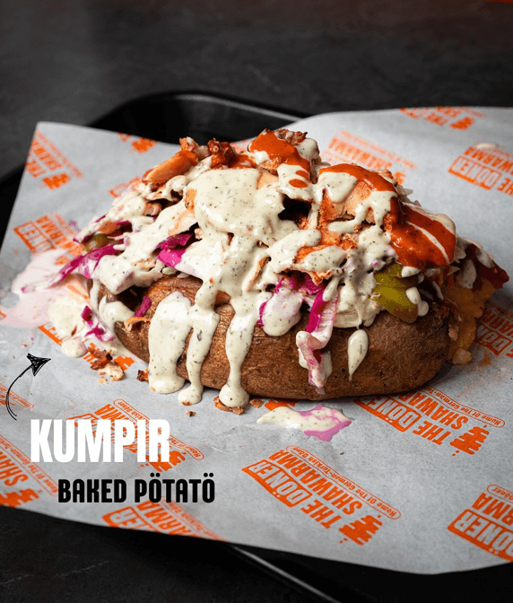 Signature kumpir-style potato