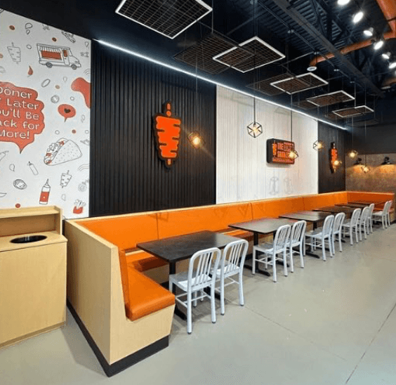 The Döner Shawarma storefront on Ford Road, Garden City